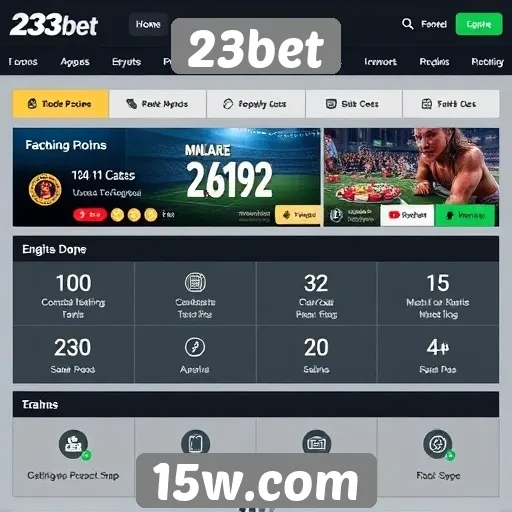 Análise das funcionalidades disponíveis no site 23bet
