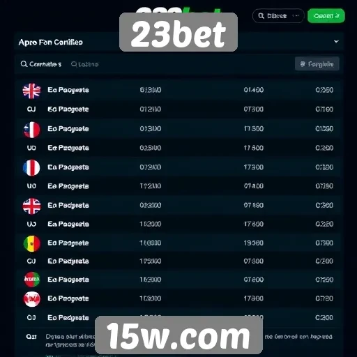 Comparação das opções de pagamento no 23bet